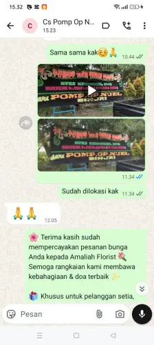 Testimonial Papan Bunga umalas
